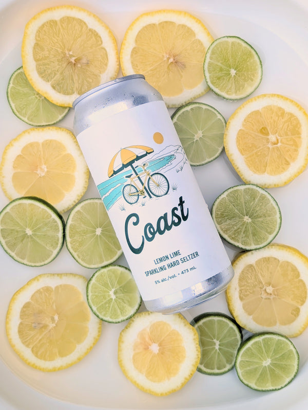 Coast Sparkling Hard Seltzer - Lemon Lime