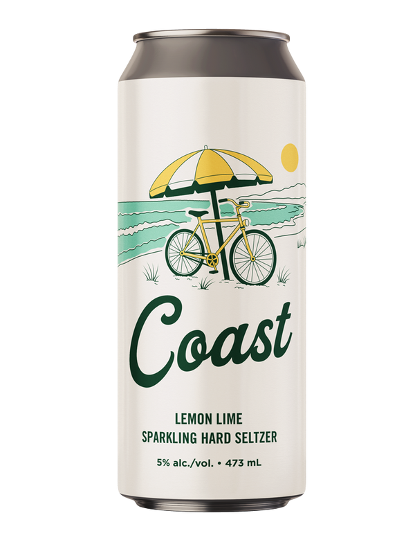 Coast Sparkling Hard Seltzer - Lemon Lime