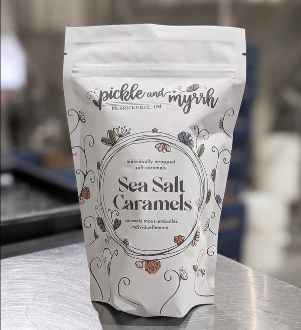 Sea Salt Caramels by Pickle and Myrrh