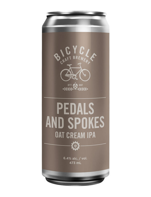 Pedals and Spokes Oat Cream IPA
